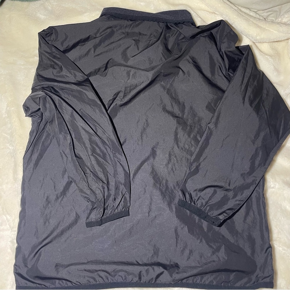 Vintage Y2K Nike Black Windbreaker Jacket Mens Large Lightweight Athletic - Picture 3 of 7
